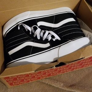 Vans High Top Platforms - Size 8.5